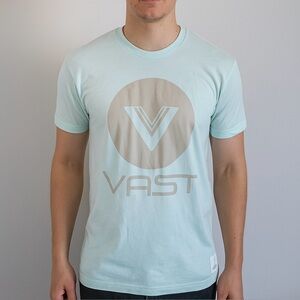 Vast Life Cotton Logo T-shirt Size Medium NEW